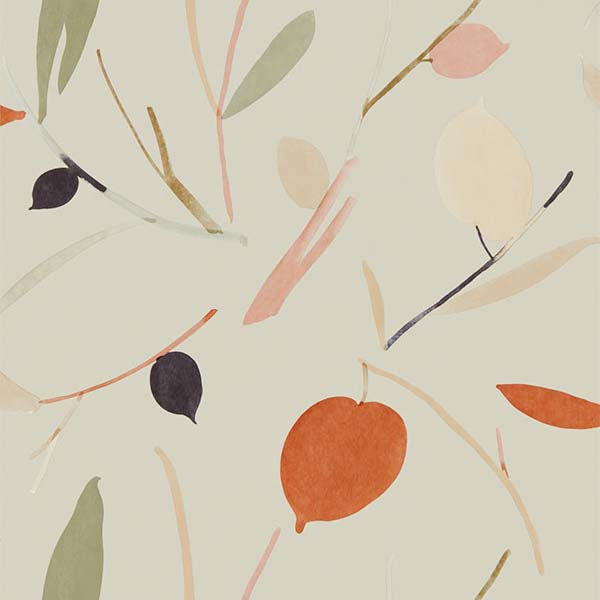 Oxalis Spice Wallpaper by SCION - 111996 | Modern 2 Interiors