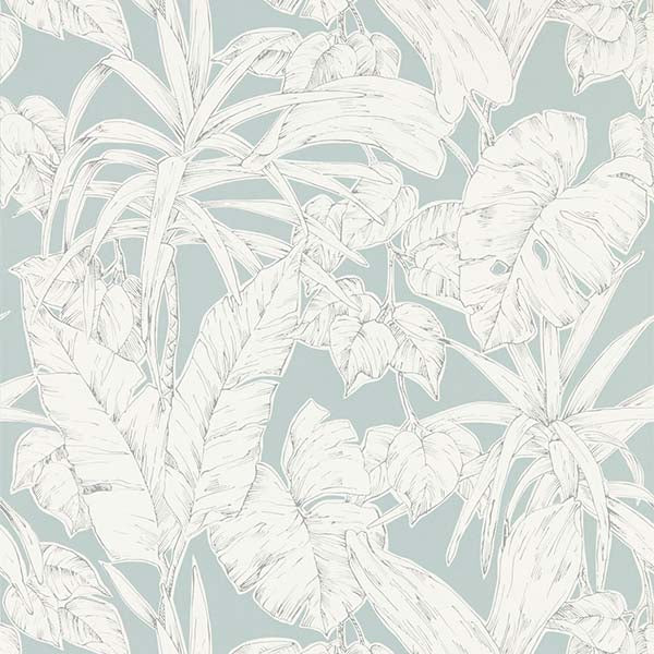 Parlour Palm Fossil Wallpaper by SCION - 112025 | Modern 2 Interiors