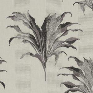 Palma Charcoal Fabric by Clarke & Clarke - F1303/01 | Modern 2 Interiors