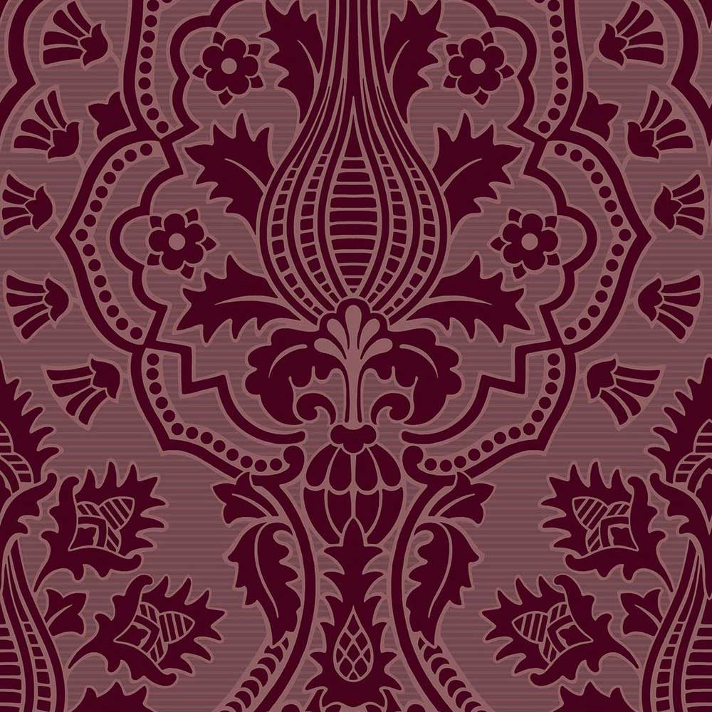 Pugin Palace Flock Wallpaper by Cole & Son - 116/9034 | Modern 2 Interiors