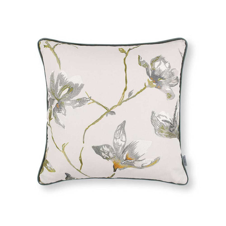 Saphira Embroidery Eucalyptus Cushions by Romo - RC736/03 | Modern 2 Interiors
