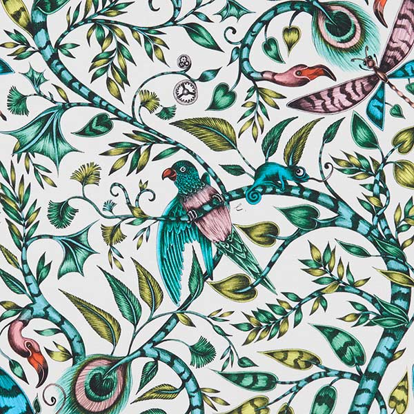 Rousseau Jungle Fabric by Emma J Shipley For Clarke & Clarke - F1113/03 | Modern 2 Interiors