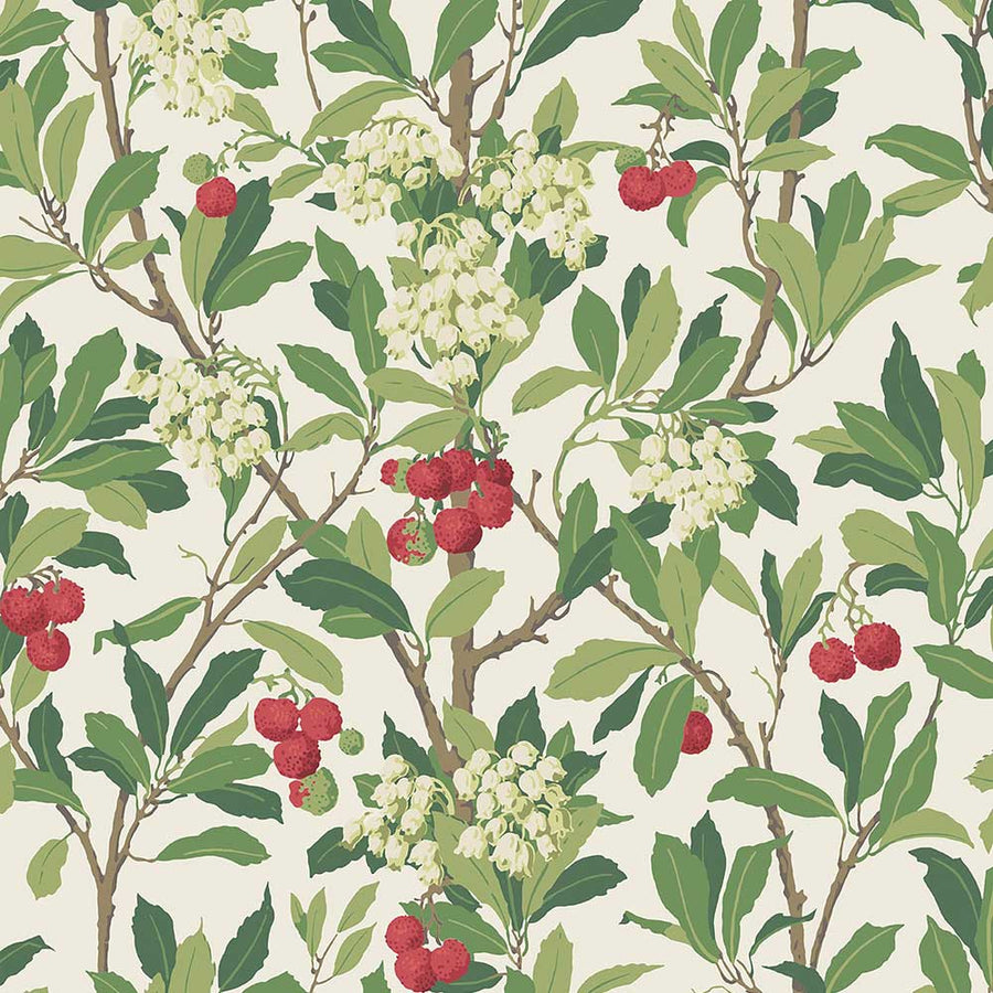 Strawberry Tree Wallpaper by Cole & Son - 100/10049 | Modern 2 Interiors