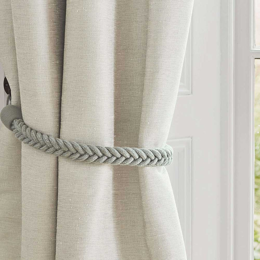 Rope Tie Back Travertine Tie Back by Villa Nova - T101/01 | Modern 2 Interiors