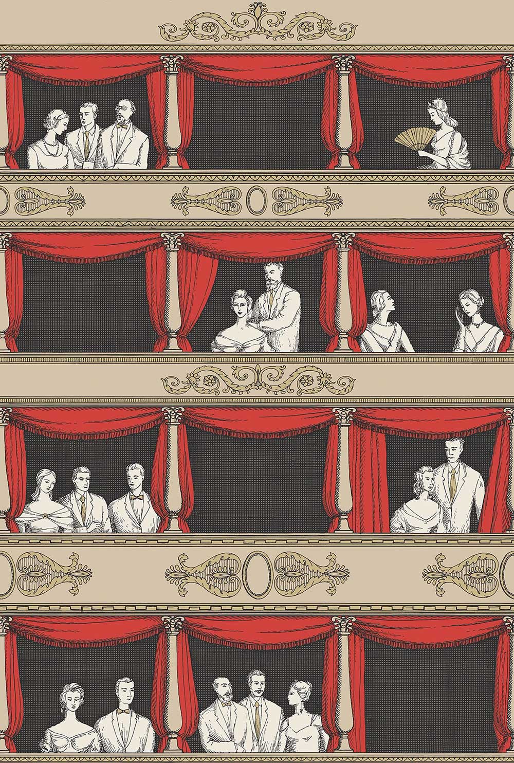 Teatro Wallpaper by Cole & Son - 114/18037 | Modern 2 Interiors