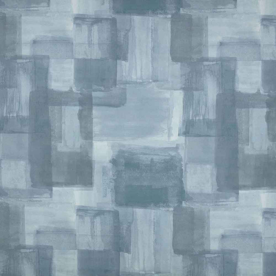 Patchwork Delft Fabric by Villa Nova - V3477/02 | Modern 2 Interiors