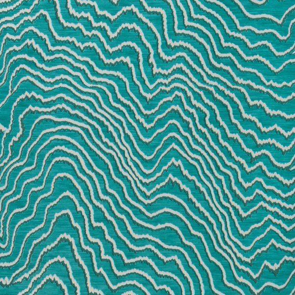 Fiji Teal Wallpaper By Clarke & Clarke - W0082/09 | Modern 2 Interiors