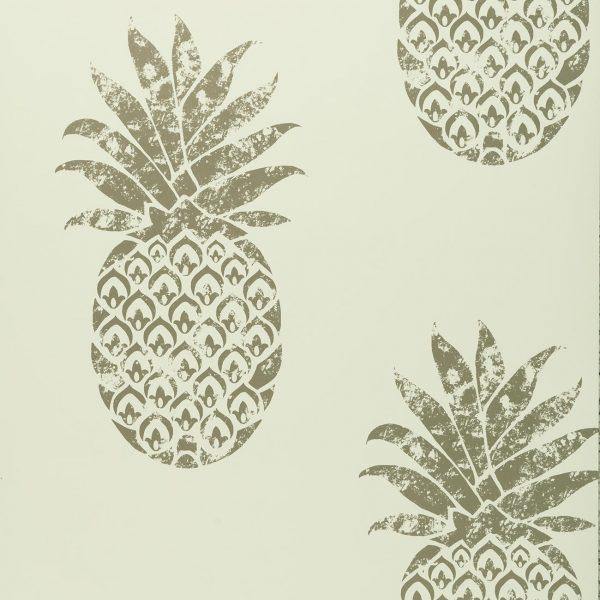 Tobago Gilver Wallpaper By Clarke & Clarke - W0086/02 | Modern 2 Interiors