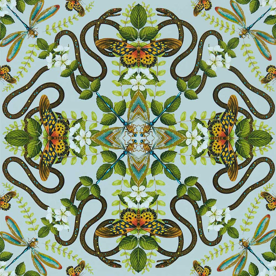 Emerald Forest Smoke Wallpaper by Clarke & Clarke - W0129/04 | Modern 2 Interiors