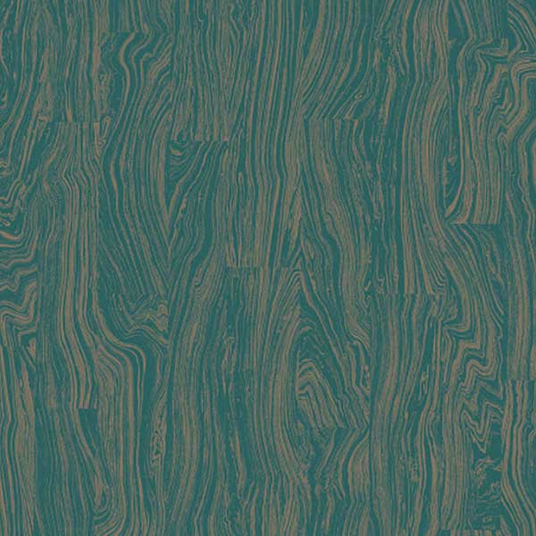 Romo Otishi Wallpaper - Indian Green - W417/09 | Modern 2 Interiors