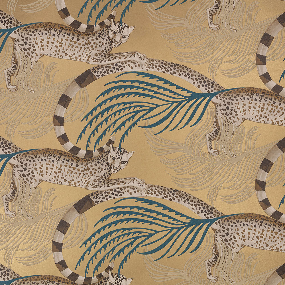 Romo Delilah Wallpaper | Vintage Gold | W450/06