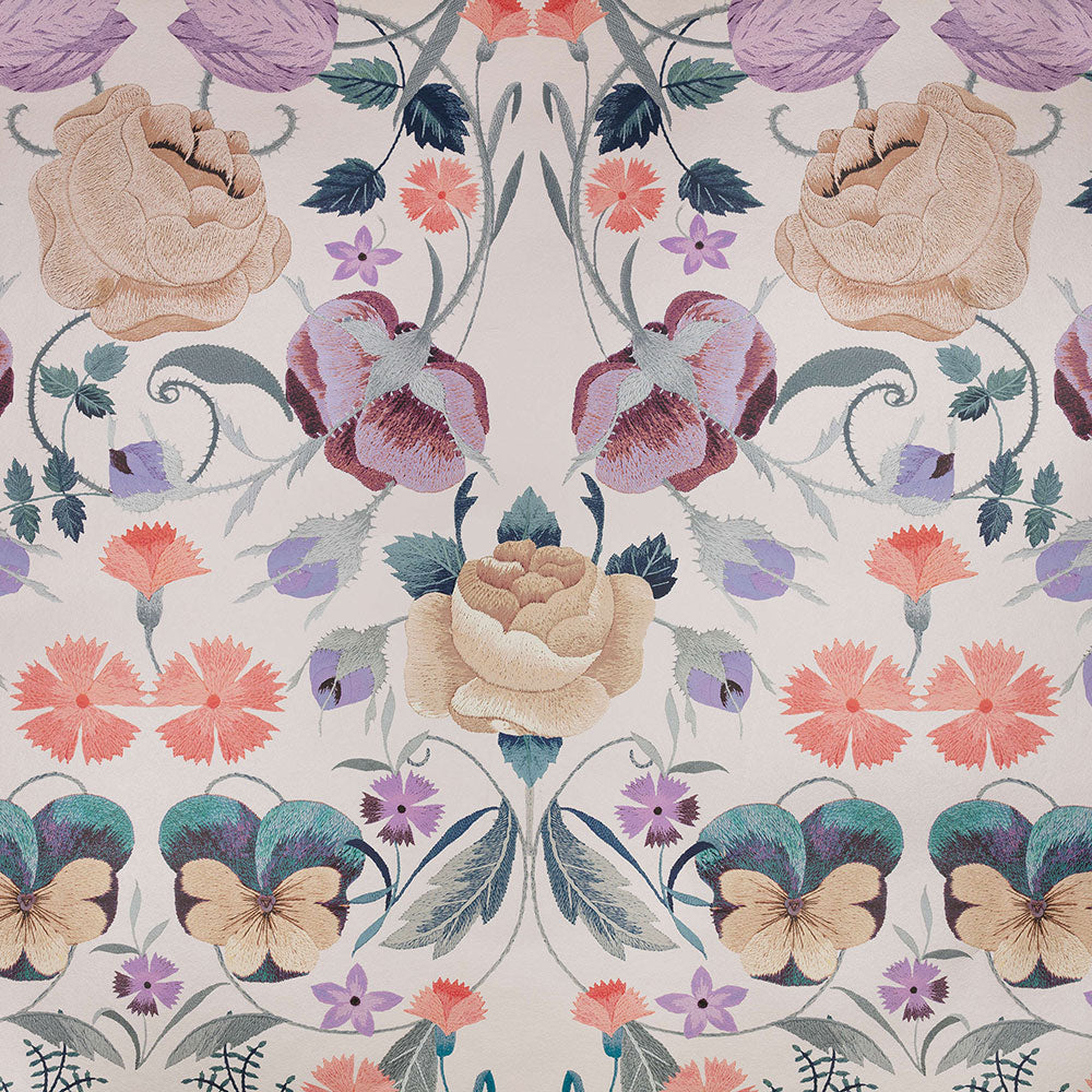 Romo Bonita Shimmer Wallpaper | Lilac Ash | W457/02