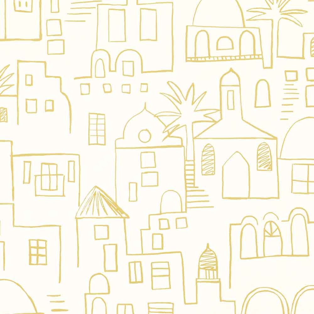Teeny Santorini Sand Wallpaper by Villa Nova - W569/02 | Modern 2 Interiors