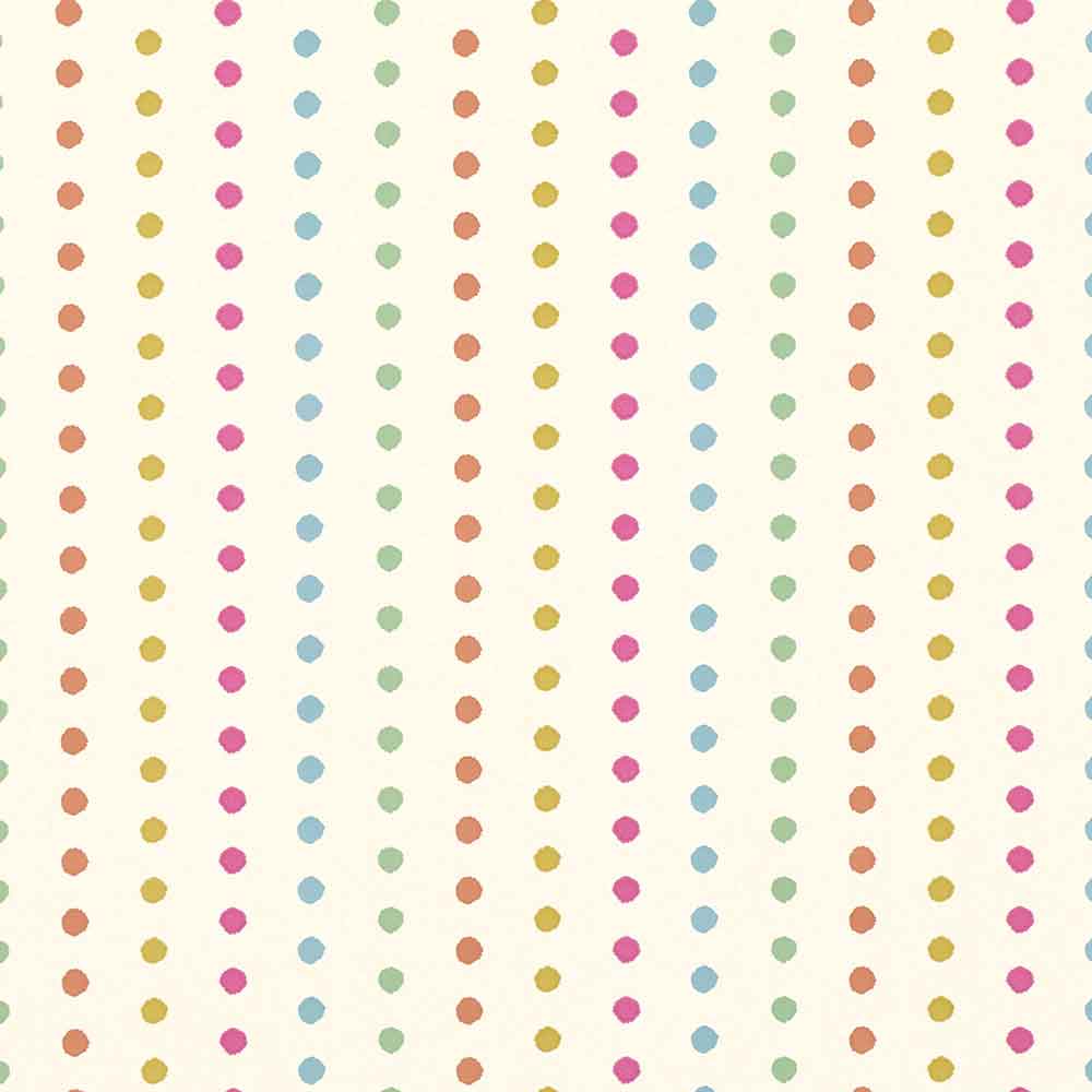 Dotty Tutti Frutti Wallpaper by Villa Nova - W589/03 | Modern 2 Interiors