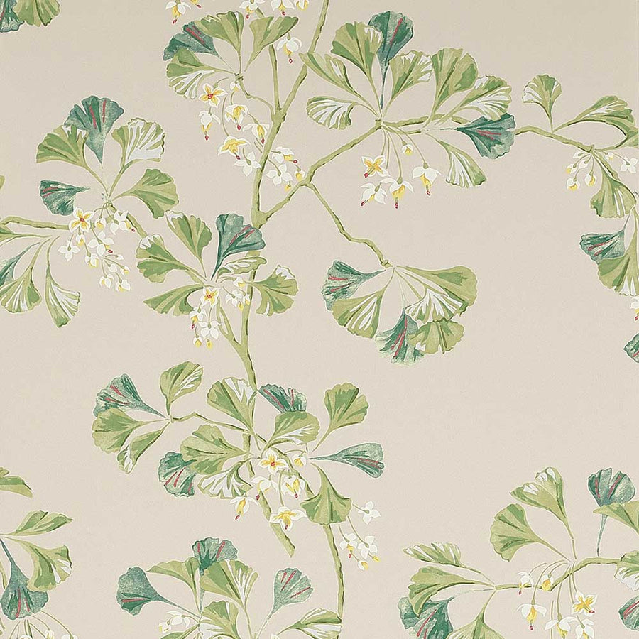 Colefax & Fowler Greenacre Wallpaper | Forest Green | 7004/01