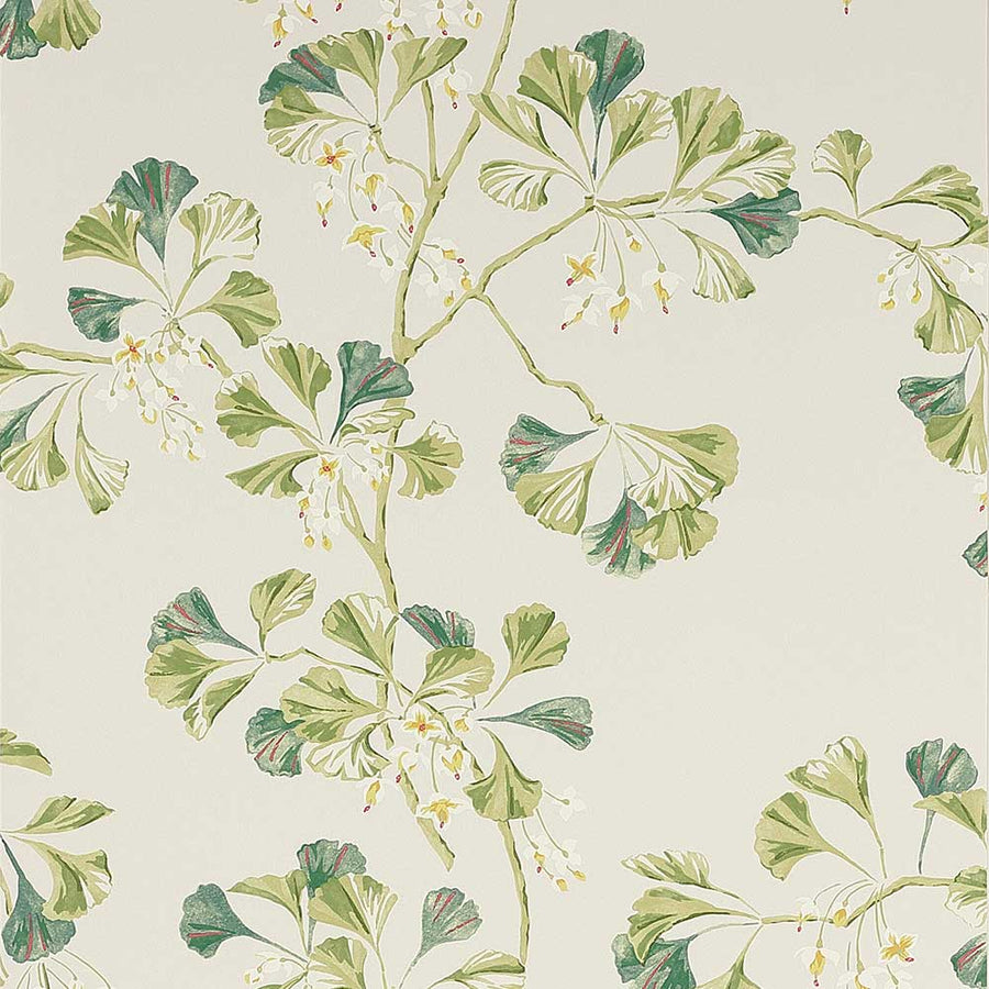 Colefax & Fowler Greenacre Wallpaper | Leaf Green | 7004/03