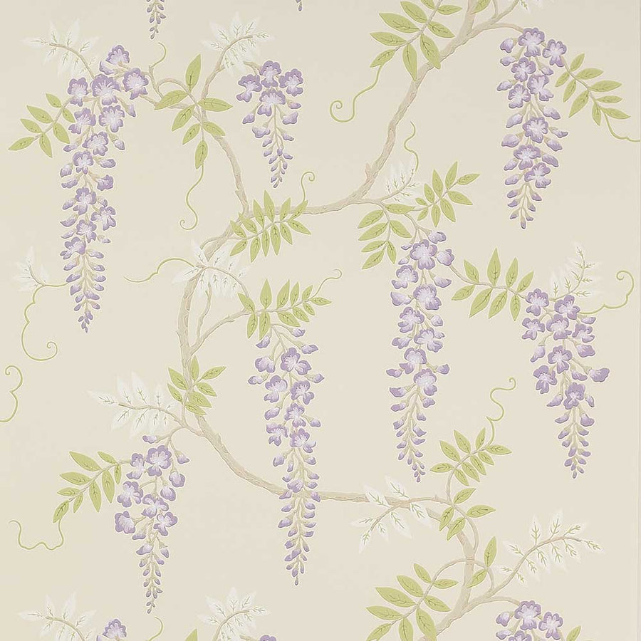 Colefax & Fowler Grayshott Wallpaper | Lilac & Green | 7005/06