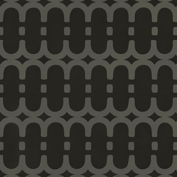 Loopy Link Noir Wallpaper by Kirkby Design - WK804/05 | Modern 2 Interiors