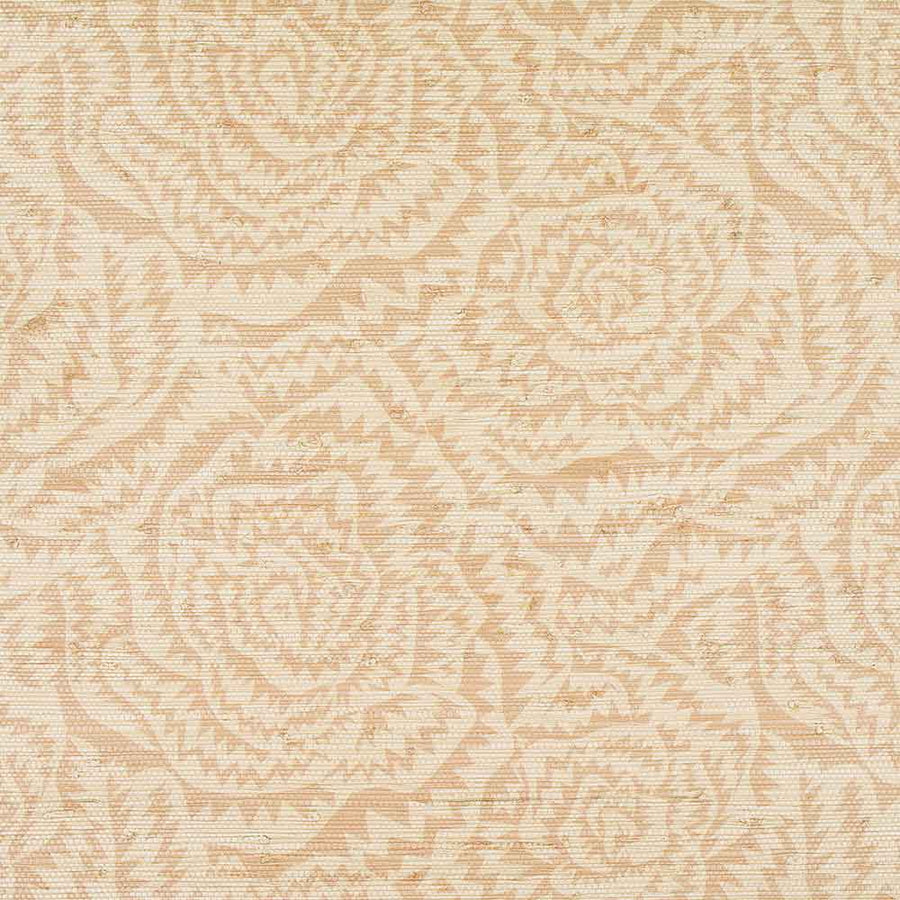 Kirkby Design Jagged Roses Wallpaper | Pink Apricot | WK821/04