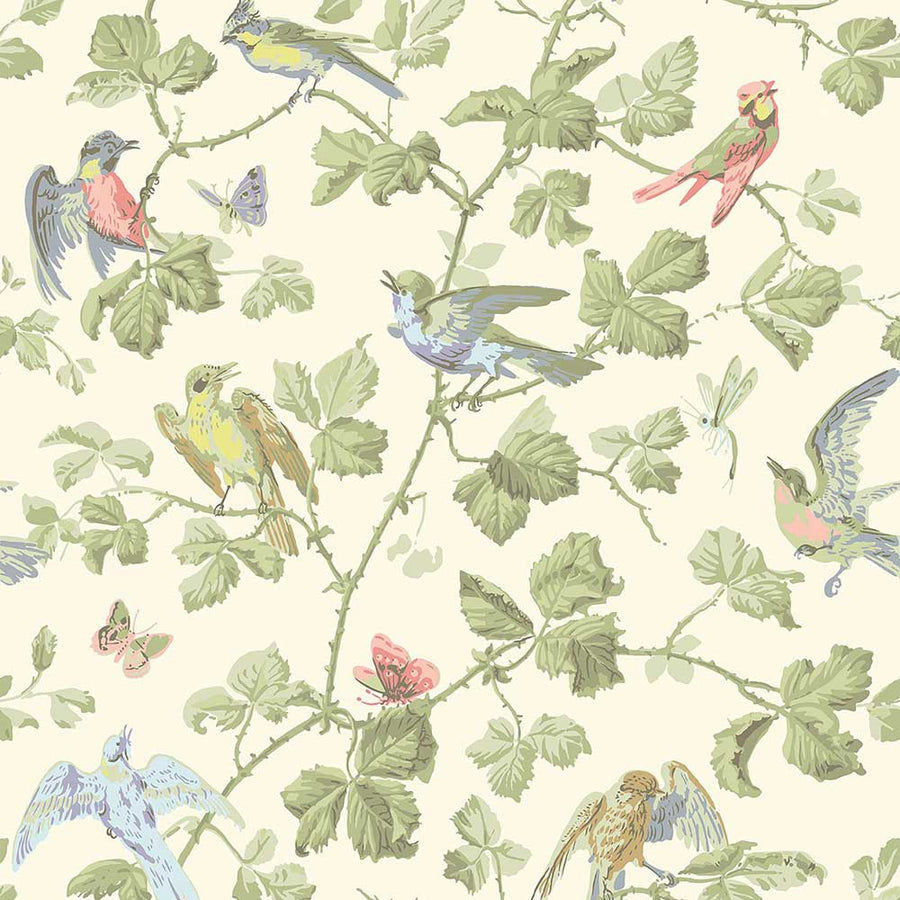 Winter Birds Wallpaper by Cole & Son - 100/2006 | Modern 2 Interiors