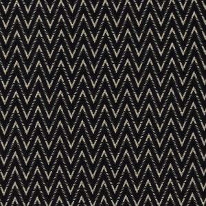 Zion Noir Fabric by Clarke & Clarke - F1324/05 | Modern 2 Interiors