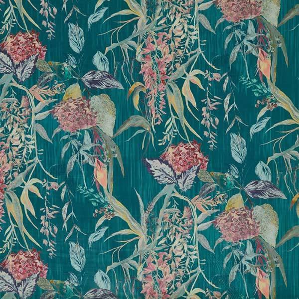 Botanist Cerulean Fabric by Prestigious Textiles - 3913/772 | Modern 2 Interiors