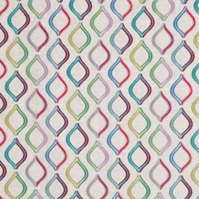 Spinning Top Rainbow Fabric by Prestigious Textiles - 3926/546 | Modern 2 Interiors