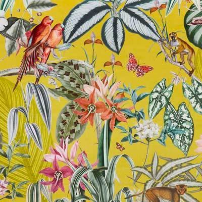 Barbados Citron Fabric by Prestigious Textiles - 3939/524 | Modern 2 Interiors