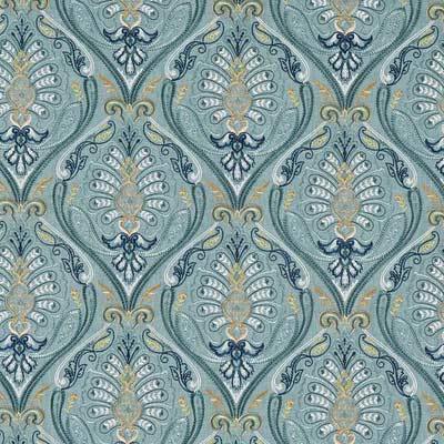 St Kitts Lagoon Fabric by Prestigious Textiles - 3942/77 | Modern 2 Interiors