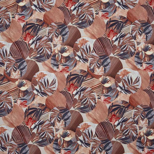 Osaka Papaya Fabric by Prestigious Textiles - 3949/428 | Modern 2 Interiors