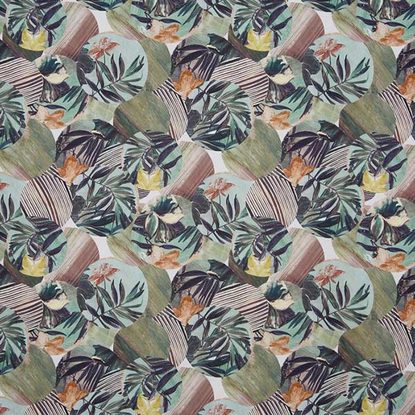 Osaka Green Tea Fabric by Prestigious Textiles - 3949/668 | Modern 2 Interiors