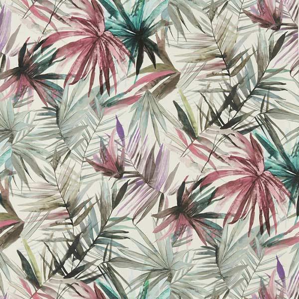 Waikiki Hibiscus Fabric by Prestigious Textiles - 8705/264 | Modern 2 Interiors