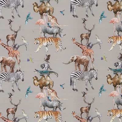 Animal Kingdom Reef Fabric by Prestigious Textiles - 8709/782 | Modern 2 Interiors