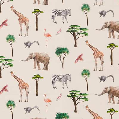 On Safari Jungle Fabric by Prestigious Textiles - 8714/683 | Modern 2 Interiors