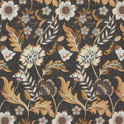 Folklore Peppercorn Fabric by Prestigious Textiles - 8720/896 | Modern 2 Interiors