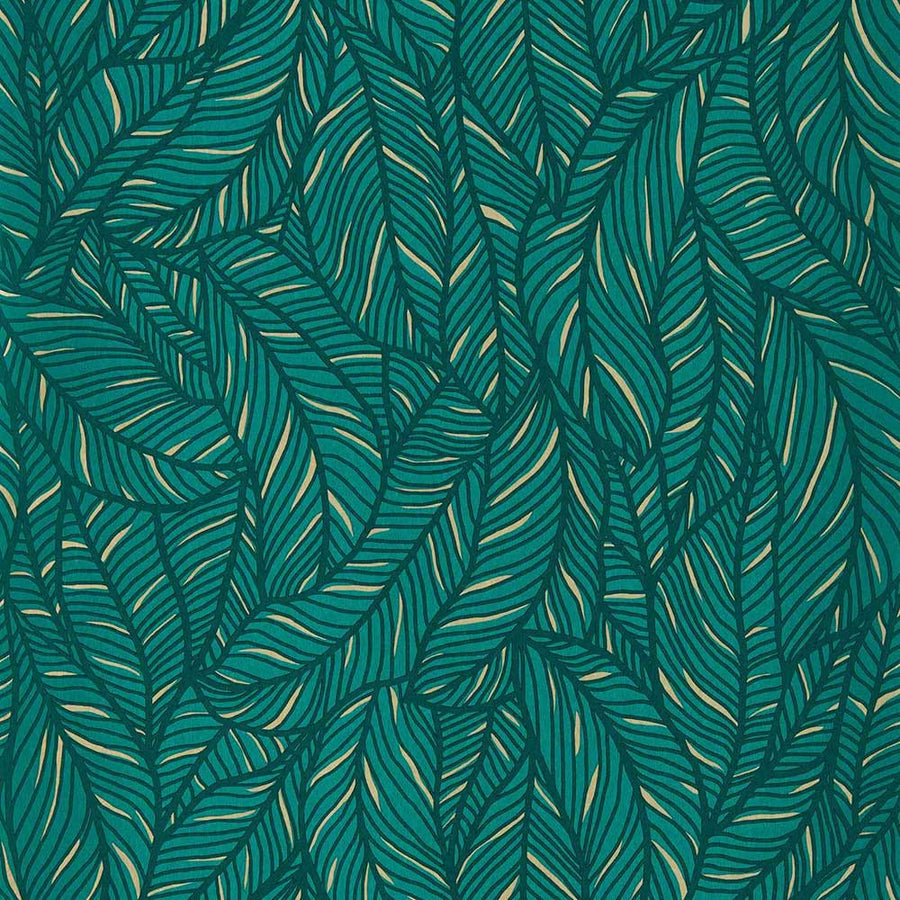 Clarke & Clarke Selva Wallpaper | Emerald | W0144/02