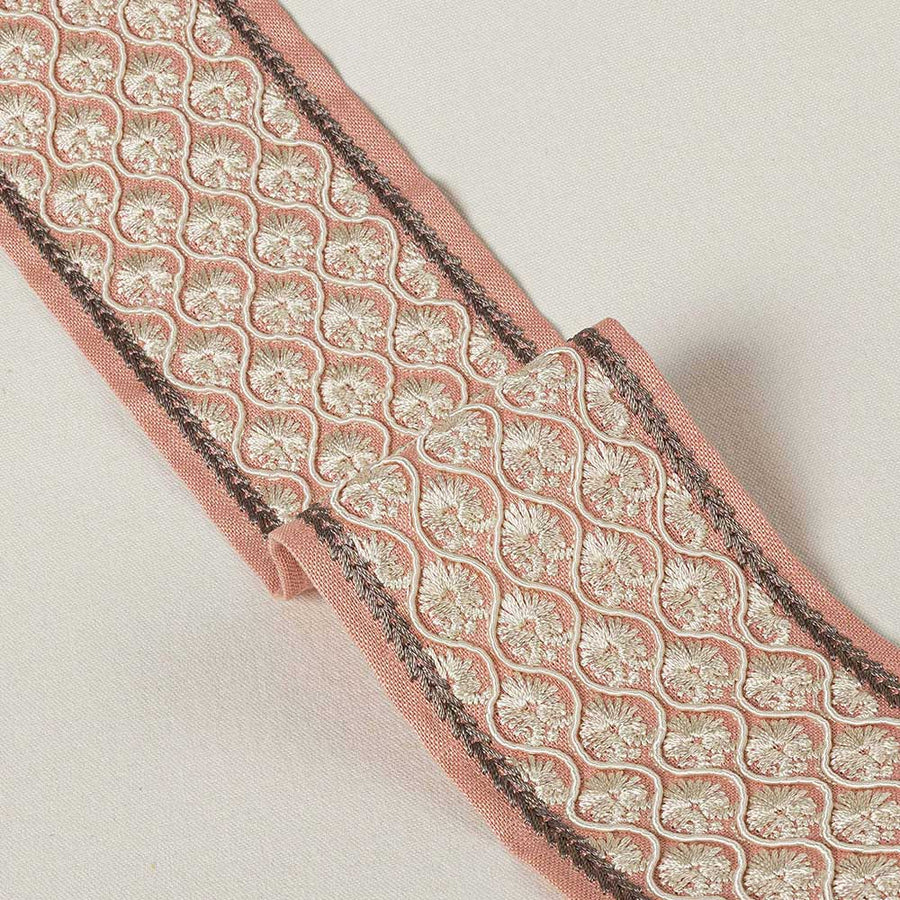 Andorra Braid Pink Trimmings by Colefax & Fowler - 05457-04 | Modern 2 Interiors