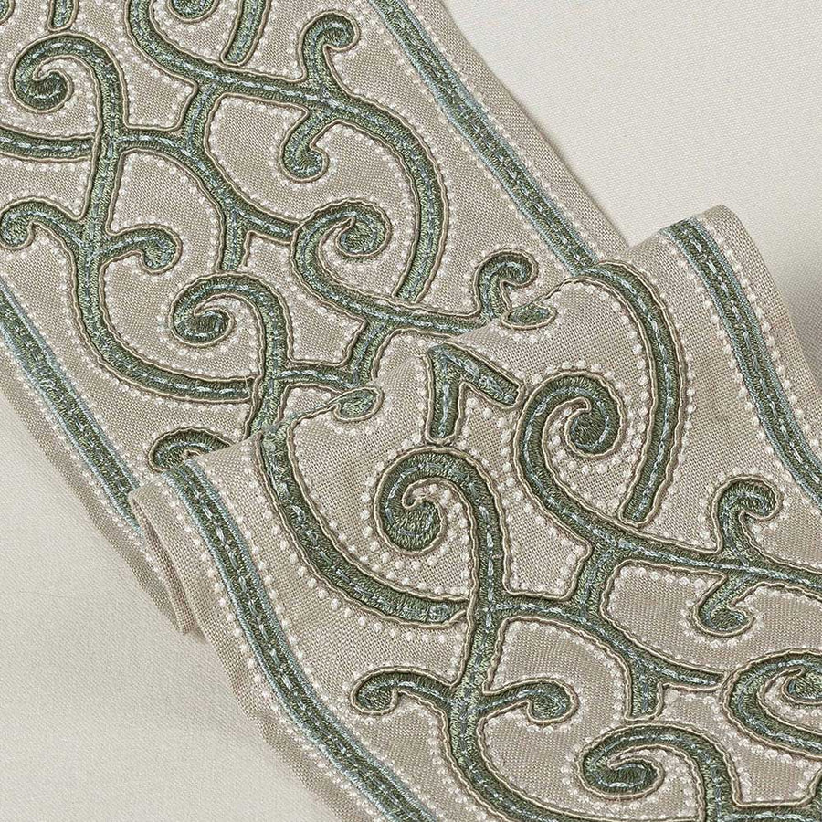 Aragon Braid Green Trimmings by Colefax & Fowler - 05458-05 | Modern 2 Interiors