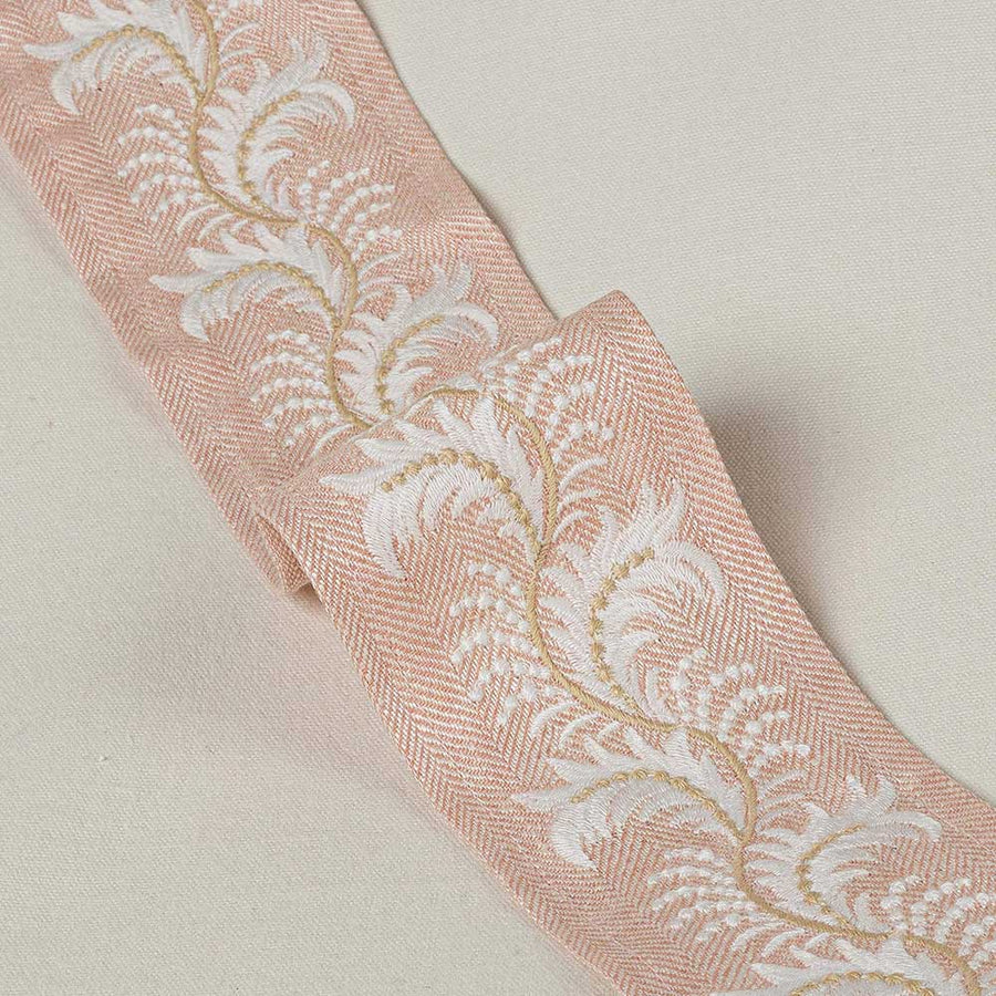 Feather Braid Pink Trimmings by Colefax & Fowler - 05453-06 | Modern 2 Interiors