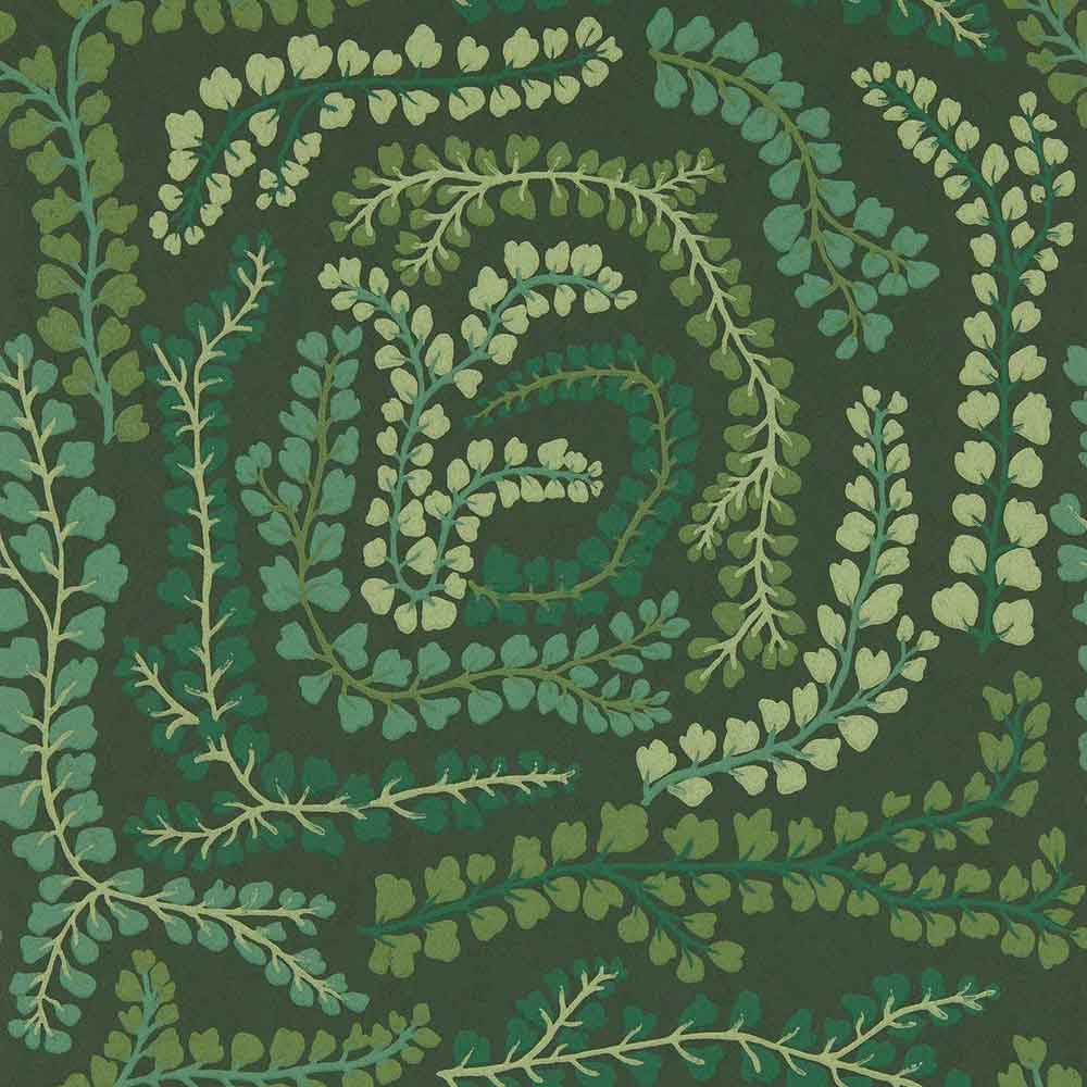 Fayola Fig Leaf & Clover Wallpaper