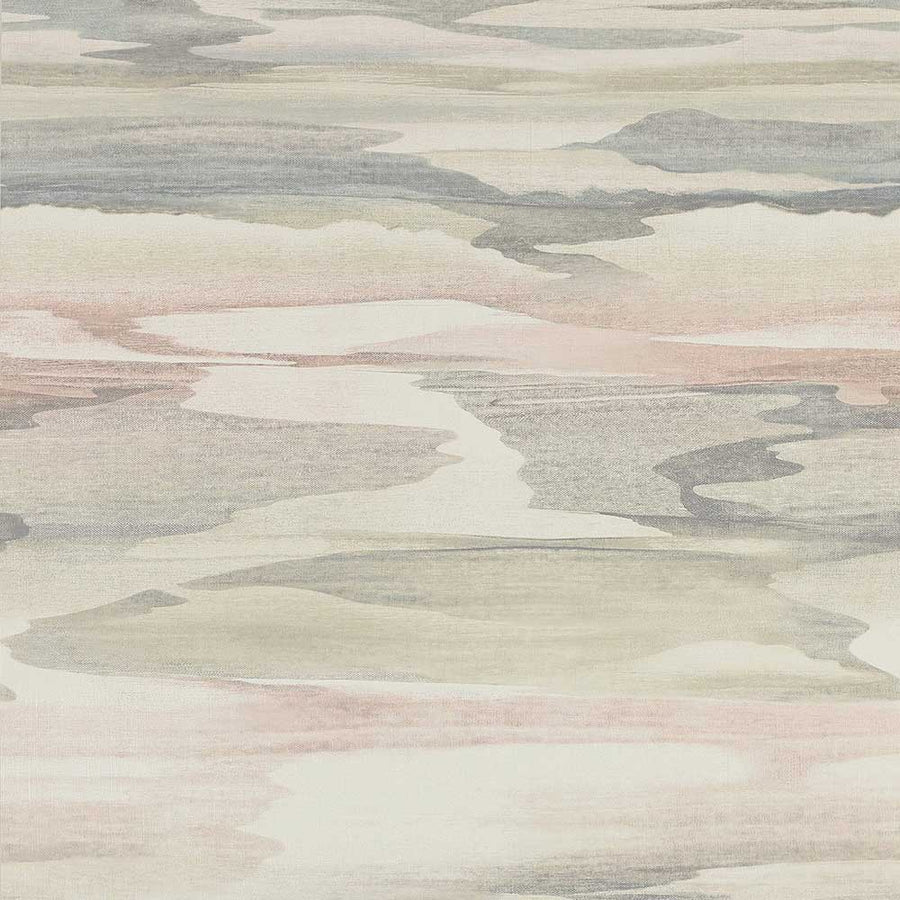 Jane Churchill Cloudscape Wallpaper | Pink | J8003-02