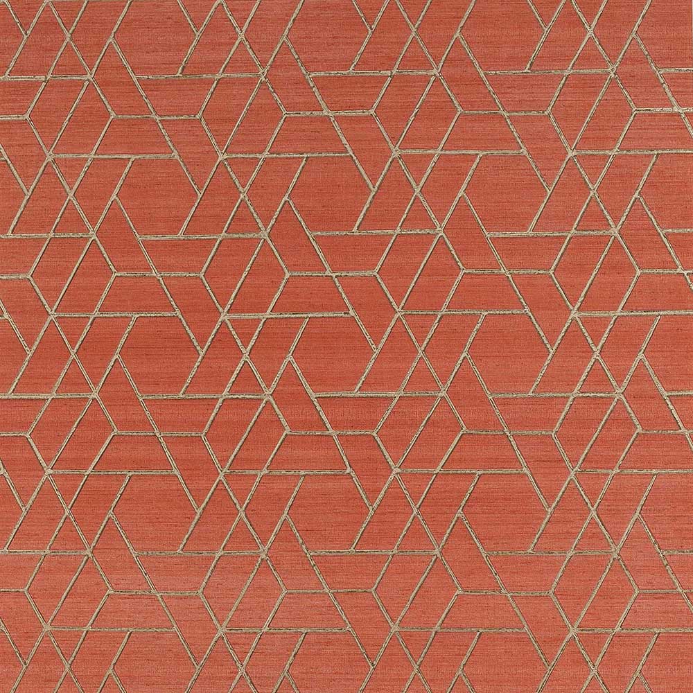 Jane Churchill Zelma Wallpaper | Red | J8008-01