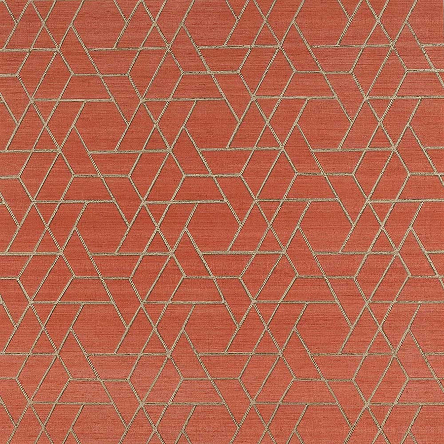 Jane Churchill Zelma Wallpaper | Red | J8008-01