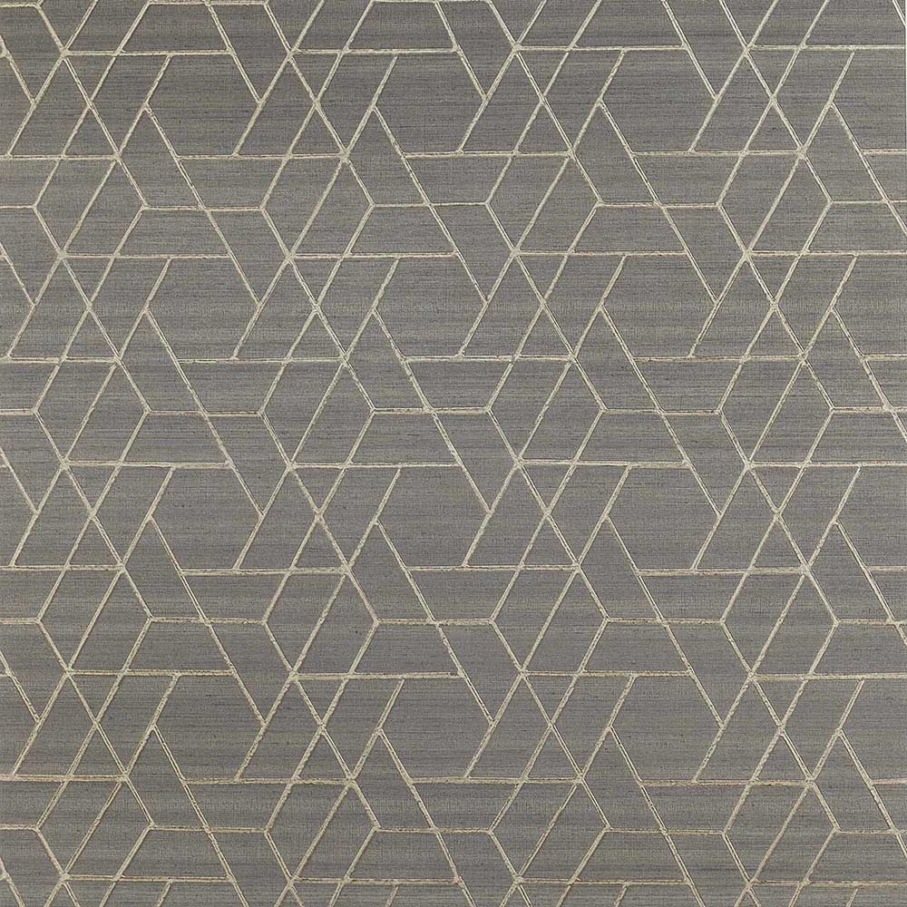 Jane Churchill Zelma Wallpaper | Charcoal | J8008-07