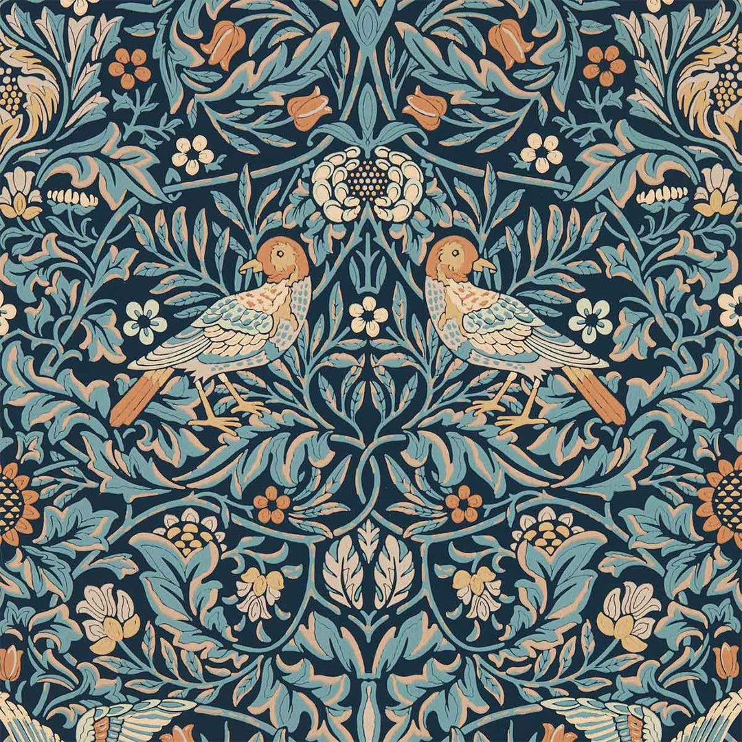 Bird Webb's Blue Wallpaper